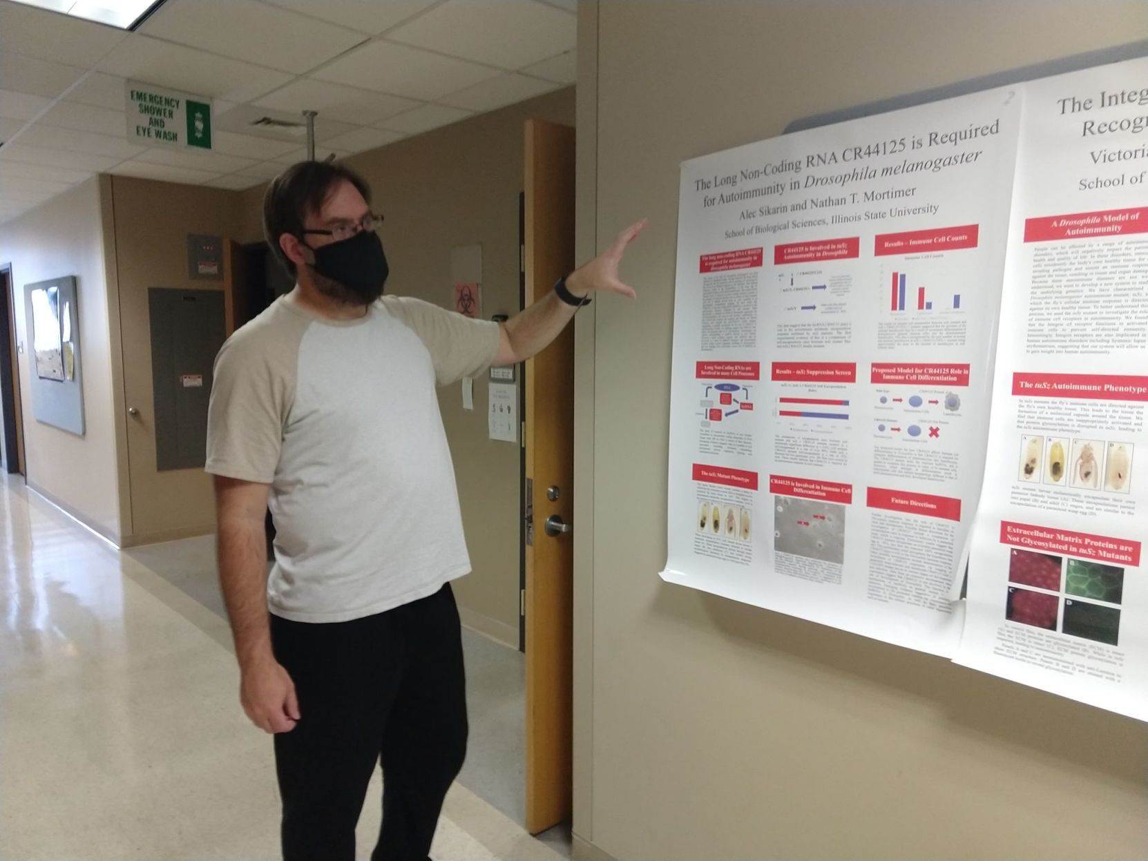 Nathan Mortimer explains fly research